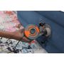 Ліжко надувне з вбудованим насосом 220V Bestway 6712Y Tritech Fashion Flock