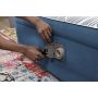 Ліжко надувне з вбудованим насосом 220V Bestway 6712Y Tritech Fashion Flock