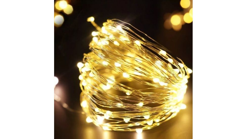 Гірлянда Роса 200Led 20м, реле 8режимів, адаптер