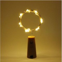 Гірлянда Пробка Роса 20 міні LED, 2 м, на батарейках