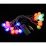 Гірлянда Фігурки 20 LED Пухнастик на батарейках (+USB) 5м, мульті