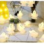 Гірлянда Фігурки 12Led Хелоуін Привид 5м