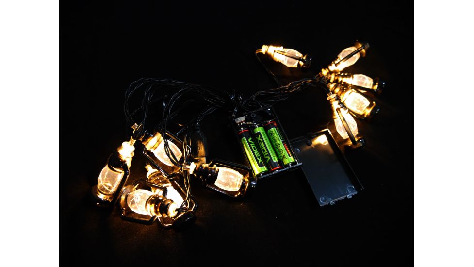 Гірлянда фігурки Ліхтарик-2 на батарейках 10Led+usb 4м Гірлянда фігурки Ліхтарик-2 на батарейках 10Led+usb 4м