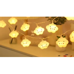 Гірлянда Фігурки 12Led Хелоуін Хмаринка 5м