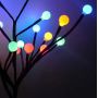 Світильник міні дерево 30см Кулі кольорові 24Led