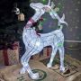 Фігура Олень сяючий Ажурний 120см