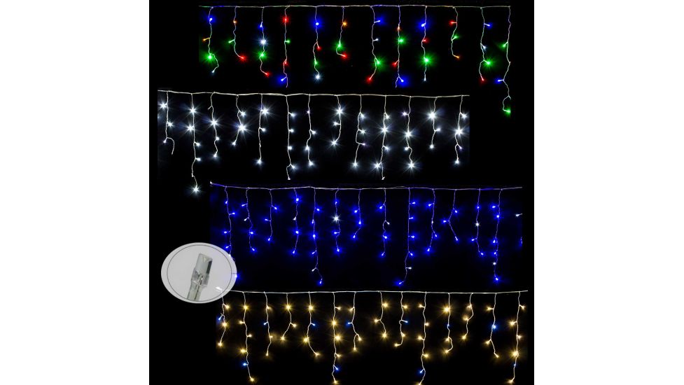Гірлянда бахрома світлодіодна 80Led 2*0,5м