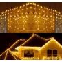 Гірлянда бахрома світлодіодна 80Led 2*0,5м