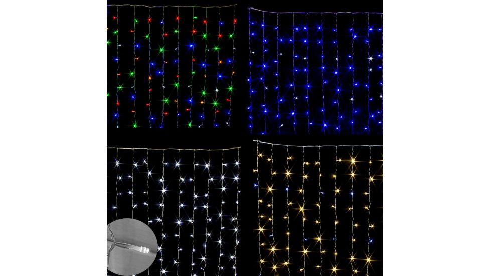 Гірлянда штора світлодіодна 240Led 3м*1,5м