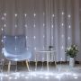 Гірлянда-водоспад світловий дощ 144Led 1,5*1,5м