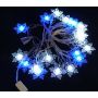 Гірлянда фігурки 20Led Сніжинка велика, 5м, білий