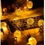 Гірлянда золото 20Led сітка-ананас, 5м Гірлянда золото 20Led сітка-ананас, 5м