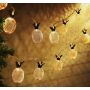 Гірлянда золото 20Led сітка-ананас, 5м Гірлянда золото 20Led сітка-ананас, 5м