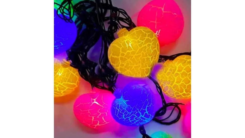 Гірлянда мрамор Серце 12Led 5м