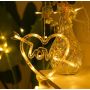 Гірлянда-штора Серця Love 12шт 3м*1м Гірлянда-штора Серця Love 12шт 3м*1м