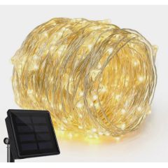 Гірлянда Роса на сонячній батареї 300Led 30м