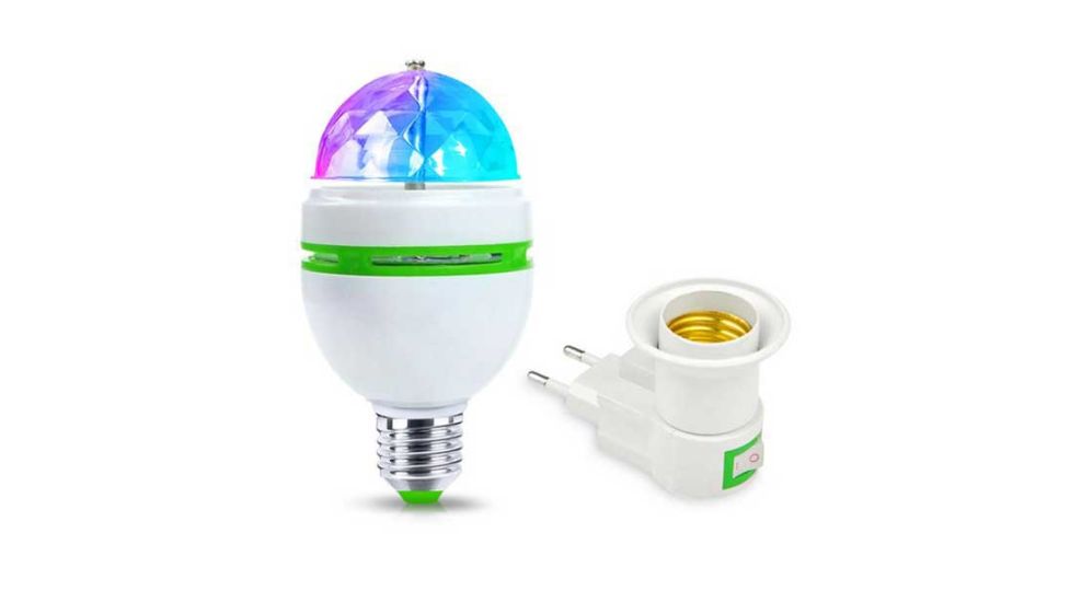 Лампа Зоряне небо RGB Led mini party light+патрон-вилка