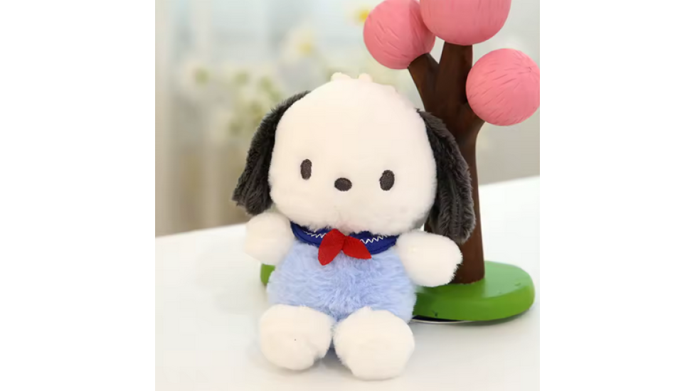 Дитяча м'яка іграшка Собачка Pochacco Hello Kitty 22см