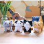 М'яка дитяча іграшка-брелок Котик 12см