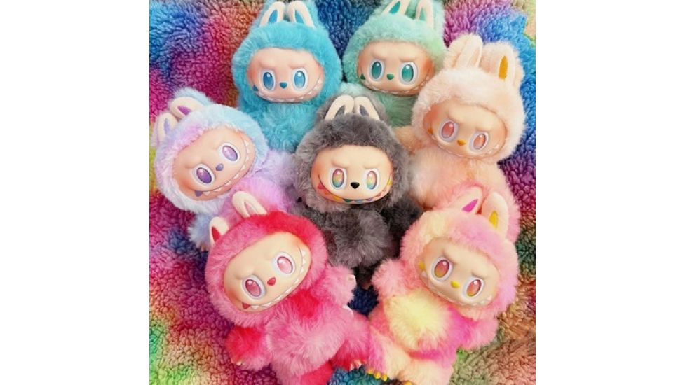 Дитяча кольорова іграшка Pop Mart Лабубу 17см