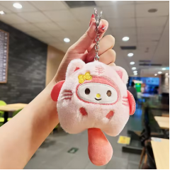 Дитяча м'яка іграшка-брелок Hello Kitty 12см