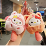 Дитяча м'яка іграшка-брелок Hello Kitty 12см