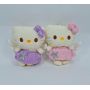Дитяча м'яка іграшка-брелок Hello Kitty в спідничці 12см