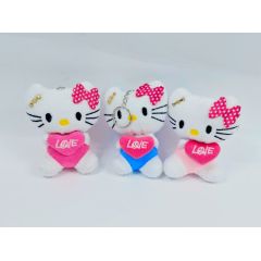 Дитяча м'яка іграшка-брелок Hello Kitty 9см