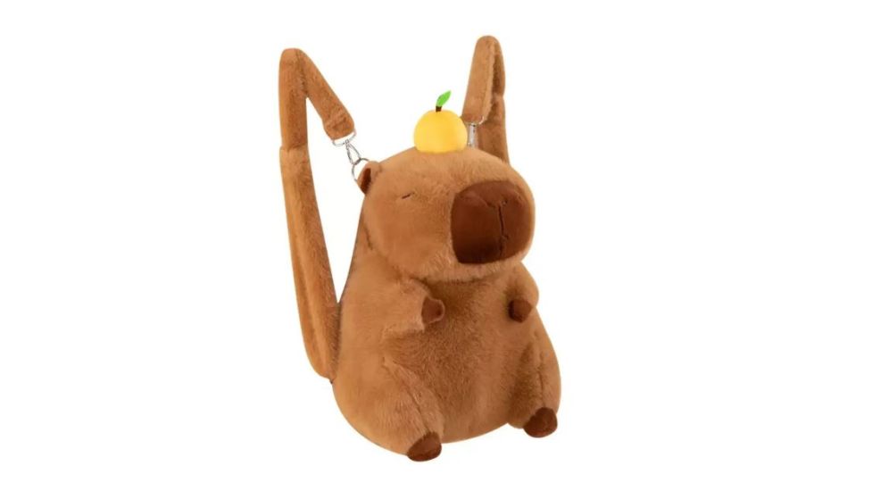 Рюкзак-іграшка м'який Капібара Plush Backpack 30см