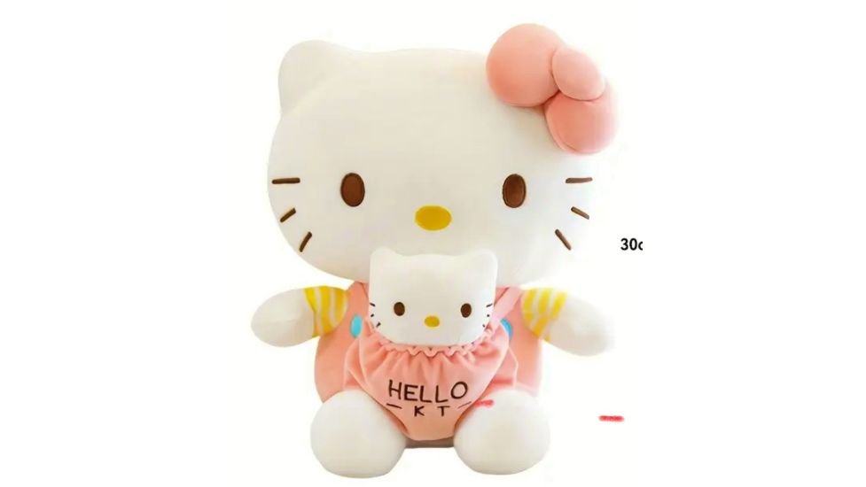 Дитяча м'яка іграшка Hello Kitty з малюком 30см