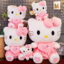 Дитяча м'яка іграшка Hello Kitty з серцем