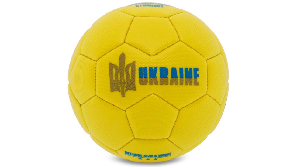 М'яч футбольний Cувенірний Ukraine International Standart 53-56см fb-9309 №2 М'яч футбольний Cувенірний Ukraine International Standart 53-56см fb-9309 №2