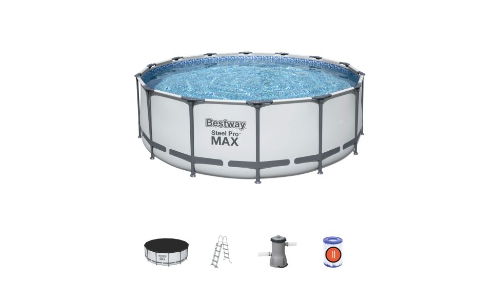 Каркасний басейн Bestway 5612X Steel Pro Max