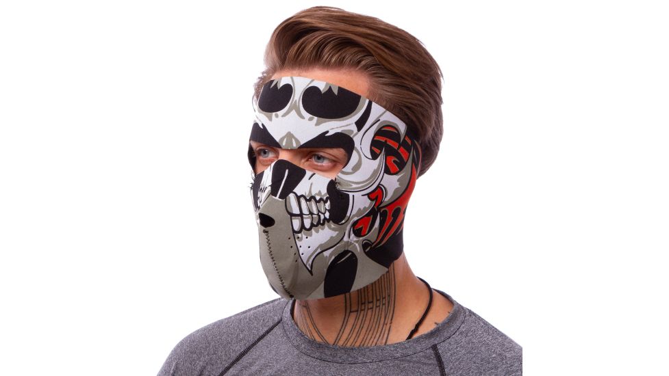 Маска лицьова вітрозахисна MS-4344-4 Tribal Skull