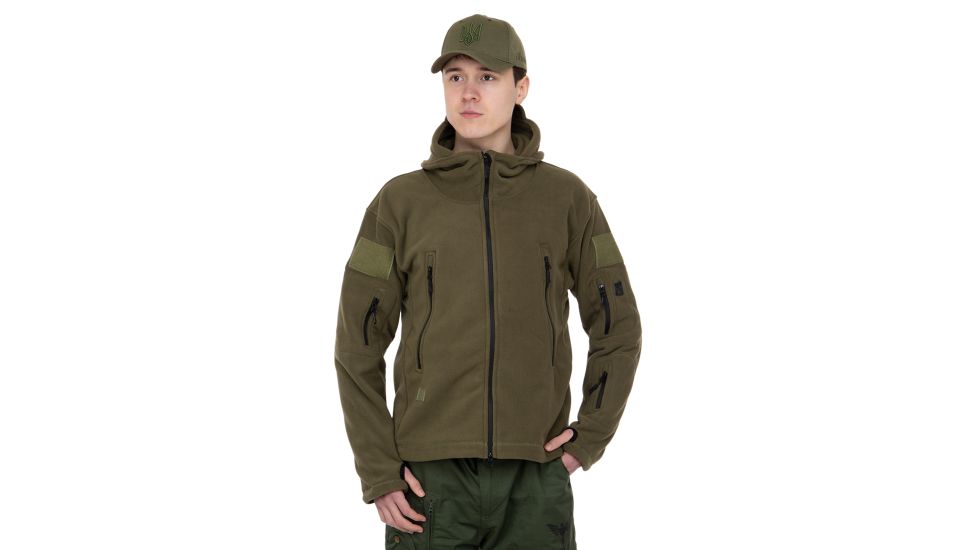 Куртка флісова ZK-JK6004 розмір L-4XL