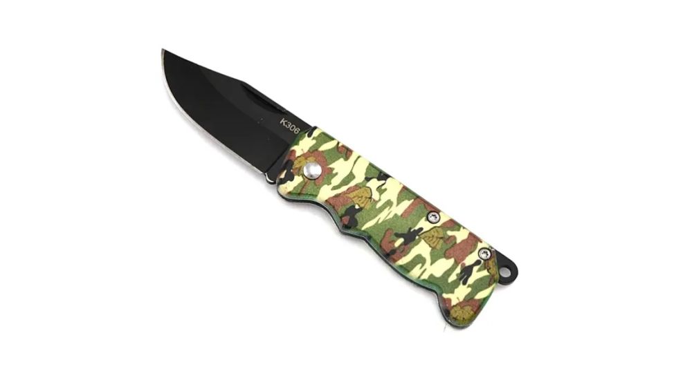 Ніж розкладний K306 камуфляж