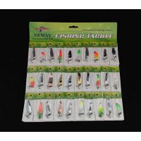 Блешня колебалка Fisher Island Lure на планшеті 30шт 4-8 g