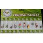 Блешня обертова Fisher Island Lure на планшеті 30шт 4-8 g