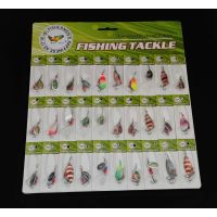 Блешня обертова Fisher Island Lure на планшеті 30шт 4-8 g