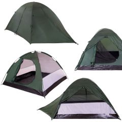 Намет 3-х місцевий з тентом і коридором Royocamp TOURIST CT17103