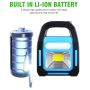 Ліхтар Hurry bolt Solar Charge Work Light акумуляторний HB-9707A Cob+Tube+3W Led Ліхтар Hurry bolt Solar Charge Work Light акумуляторний HB-9707A Cob+Tube+3W Led