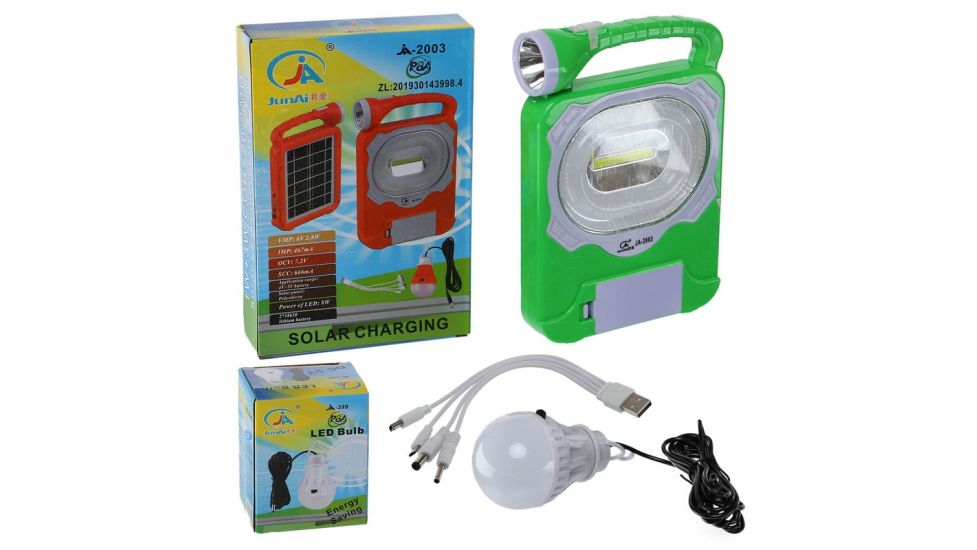 Ліхтар-прожектор переносний Solar Charging JA-2003