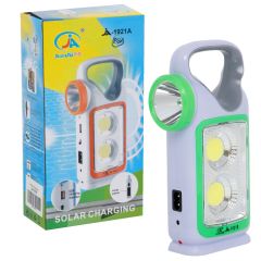 Ліхтар-прожектор Solar Charching акумулятор+батарейки 3W+2Cob JA-1921B