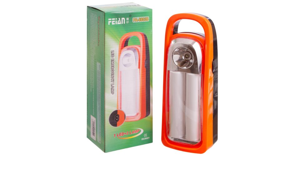 Ліхтар 2tube+1light кемпінговий світлодіодний на батарейках ty-6803