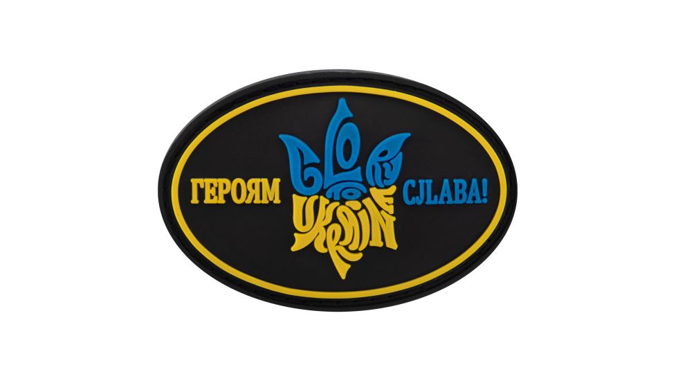Шеврон патч на липучці Героям Слава TY-9916 Шеврон патч на липучці Героям Слава TY-9916