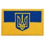 Шеврон патч на липучці Прапор України з гербом TY-9926 Шеврон патч на липучці Прапор України з гербом TY-9926