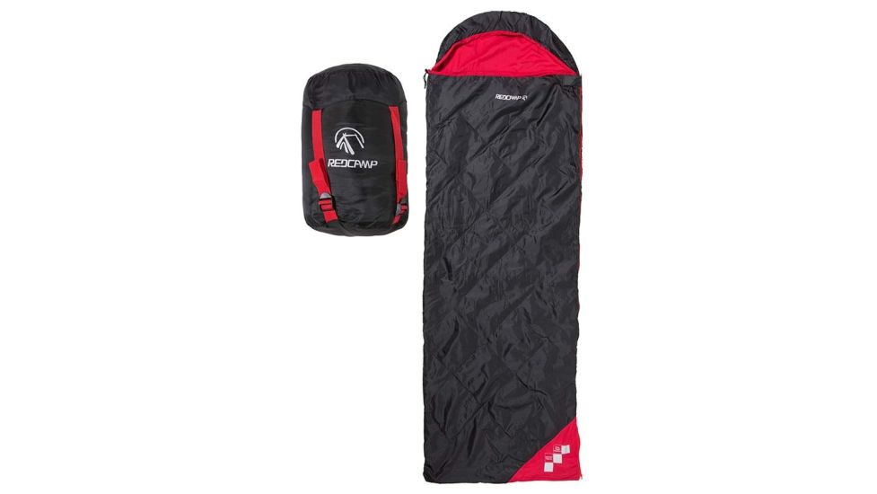 Спальник REDCAMP 1,3 кг, 210*75cm, капюшон, подушка, 200гр/м2